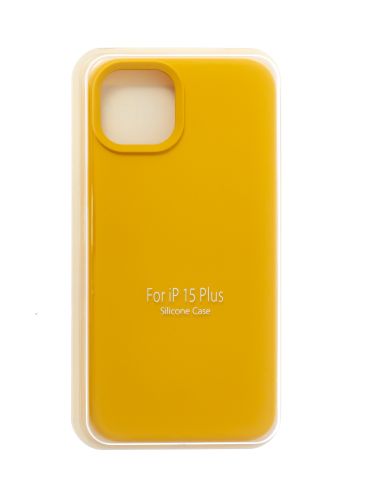 Чехол-накладка для iPhone 15 Plus SILICONE CASE закрытый латте (28) оптом, в розницу Центр Компаньон