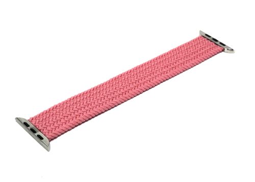 Ремешок для Apple Watch Solo Loop плетеный 42/44mm розовый размер 155mm оптом, в розницу Центр Компаньон фото 2
