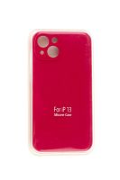 Купить Чехол-накладка для iPhone 13 SILICONE CASE NL Защита камеры вишневый (36) оптом, в розницу в ОРЦ Компаньон
