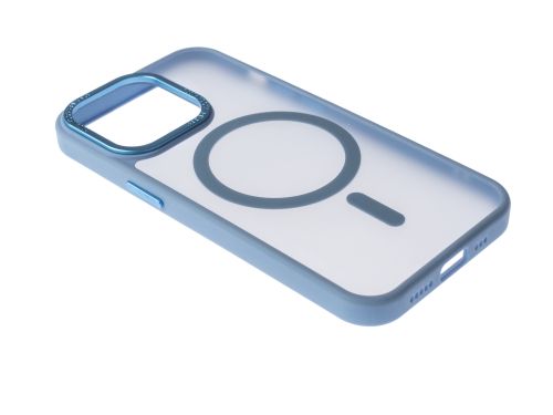 Чехол-накладка для iPhone 13 Pro VEGLAS Fog Magnetic синий - фото фото 3
