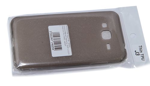 Чехол-накладка для Samsung J320F J3 2016 FASHION TPU пакет черно-прозрачный оптом, в розницу Центр Компаньон фото 2