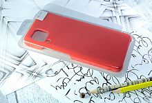 Чехол-накладка для HUAWEI P40 Lite SILICONE CASE NL красный (1) - фото