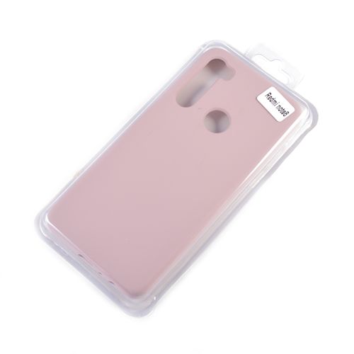 Чехол-накладка для XIAOMI Redmi Note 8 SILICONE CASE NL закрытый светло-розовый (18) оптом, в розницу Центр Компаньон фото 2