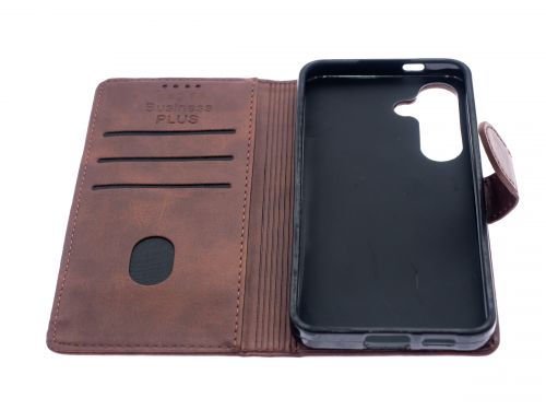 Чехол-книжка для Samsung S921B S24 VEGLAS BUSINESS PLUS коричневый - оптовая продажа фото 3 Чехол-книжка для Samsung S921B S24 VEGLAS BUSINESS PLUS коричневый - фото фото 3