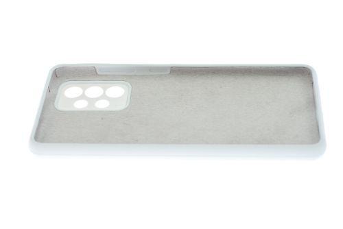 Чехол-накладка для Samsung A525F A52 SILICONE CASE OP закрытый белый (9) оптом, в розницу Центр Компаньон фото 3