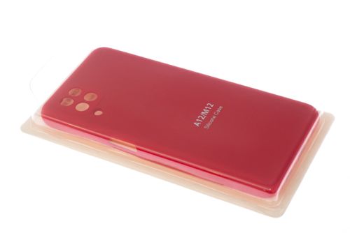 Чехол-накладка для Samsung M127F M12 SILICONE CASE закрытый красный (1) оптом, в розницу Центр Компаньон фото 2
