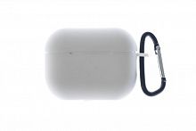 Чехол для наушников Airpods Pro 2 Silicone белый - фото