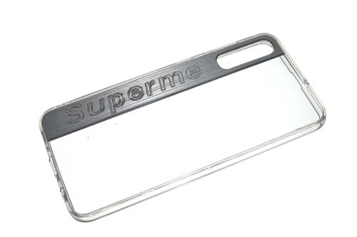 Чехол-накладка для Samsung A505F A50 SUPERME TPU серебро оптом, в розницу Центр Компаньон фото 2
