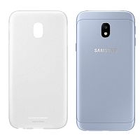 Купить Чехол-накладка для Samsung J330F J3 2017 FASHION TPU пакет черно-прозрачный оптом, в розницу в ОРЦ Компаньон