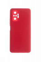 Купить Чехол-накладка для XIAOMI Redmi Note 10 Pro SILICONE CASE OP закрытый красный (1) оптом, в розницу в ОРЦ Компаньон