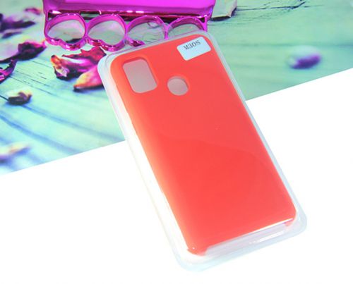 Чехол-накладка для Samsung M307F M30s SILICONE CASE NL красный (1) - оптовая продажа Чехол-накладка для Samsung M307F M30s SILICONE CASE NL красный (1) - фото