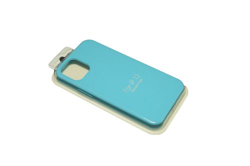 Чехол-накладка для iPhone 12 Mini VEGLAS SILICONE CASE NL закрытый голубой (16) оптом, в розницу Центр Компаньон фото 2