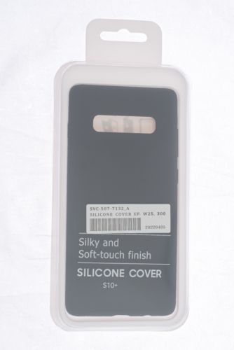 Чехол-накладка для Samsung G975F S10 Plus SILICONE CASE NL OP закрытый черный (3) - фото фото 4