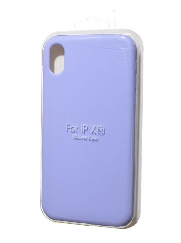 Чехол-накладка для iPhone XR VEGLAS SILICONE CASE закрытый сиреневый (41) - оптовая продажа Чехол-накладка для iPhone XR VEGLAS SILICONE CASE закрытый сиреневый (41) - фото