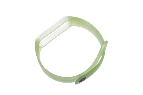 Ремешок для Xiaomi Band 5/6 Sport прозрачно-зеленый оптом, в розницу Центр Компаньон фото 2