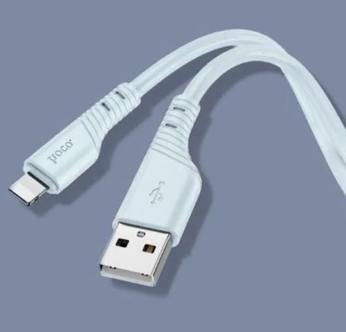 Кабель USB Lightning 8Pin HOCO X97 Silicone 2.4A 1.0м синий оптом, в розницу Центр Компаньон фото 2