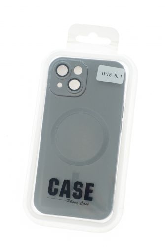 Чехол-накладка для iPhone 15 VEGLAS Lens Magnetic серый - оптовая продажа фото 4 Чехол-накладка для iPhone 15 VEGLAS Lens Magnetic серый - фото фото 4