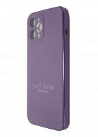 Купить Чехол-накладка для iPhone 12 Pro Max VEGLAS SILICONE CASE NL Защита камеры фиолетовый (45) оптом, в розницу в ОРЦ Компаньон