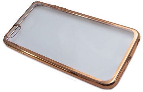Чехол-накладка для iPhone 6/6S Plus  РАМКА TPU золото оптом, в розницу Центр Компаньон фото 4