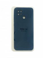 Чехол-накладка для XIAOMI Redmi 10C VEGLAS SILICONE CASE закрытый темно-синий (8) - фото