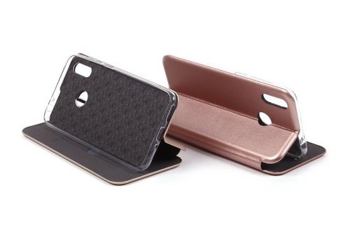 Чехол-книжка для HUAWEI Honor 8C BUSINESS розовое золото - фото фото 4