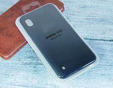 Купить Чехол-накладка для Samsung A105F A10 SILICONE CASE закрытый темно-серый (5) оптом, в розницу в ОРЦ Компаньон