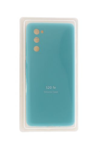 Чехол-накладка для Samsung G780F S20 FE VEGLAS SILICONE CASE закрытый бирюзовый (2) оптом, в розницу Центр Компаньон