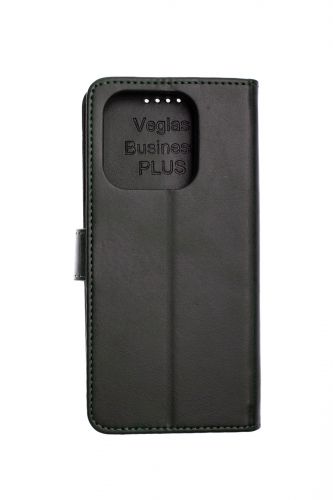 Чехол-книжка для Infinix Hot 50i/Smart 9 VEGLAS BUSINESS PLUS темно-зеленый - оптовая продажа фото 8 Чехол-книжка для Infinix Hot 50i/Smart 9 VEGLAS BUSINESS PLUS темно-зеленый - фото фото 8