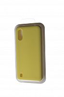 Чехол-накладка для Samsung A015F A01 SILICONE CASE желтый (20) - фото