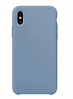 Купить Чехол-накладка для iPhone X/XS SILICONE CASE сиренево-голубой (5) оптом, в розницу в ОРЦ Компаньон