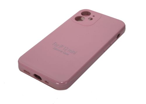 Чехол-накладка для iPhone 12 Mini VEGLAS SILICONE CASE NL Защита камеры розовый (6) оптом, в розницу Центр Компаньон фото 2