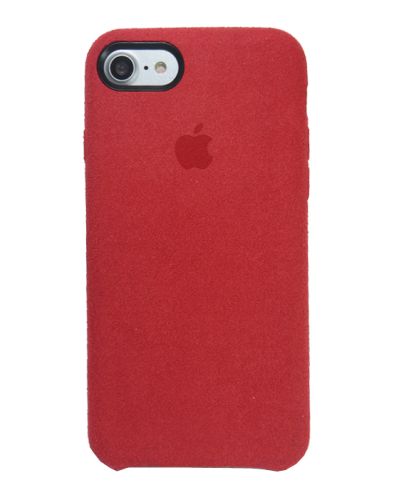 Чехол-накладка для iPhone 7/8/SE ALCANTARA CASE красный оптом, в розницу Центр Компаньон фото 2
