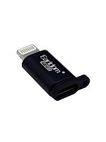 Купить Адаптер MICRO USB Lightning 8Pin OTG EarlDom ET-OT08 черный блистер оптом, в розницу в ОРЦ Компаньон