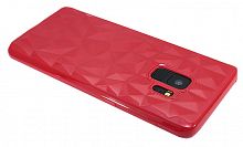 Купить Чехол-накладка для Samsung G960F S9 JZZS Diamond TPU красная оптом, в розницу в ОРЦ Компаньон