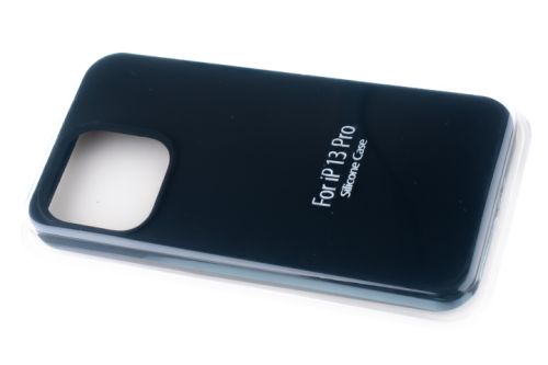 Чехол-накладка для iPhone 13 Pro VEGLAS SILICONE CASE NL закрытый черный (18) оптом, в розницу Центр Компаньон фото 2