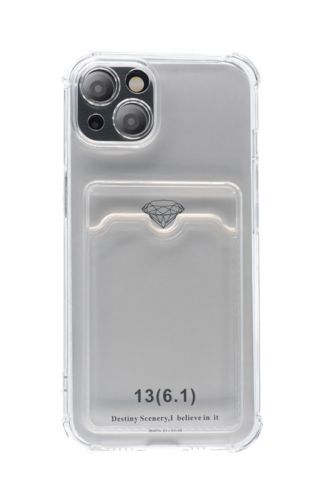 Чехол-накладка для iPhone 13 VEGLAS Air Pocket прозрачный - фото