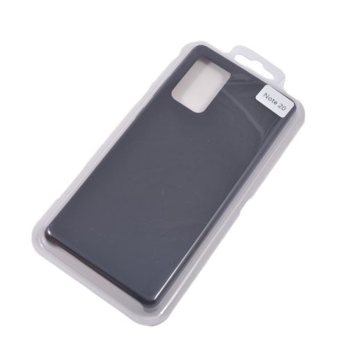 Чехол-накладка для Samsung N980 Note 20 SILICONE CASE NL черный (3) оптом, в розницу Центр Компаньон фото 2
