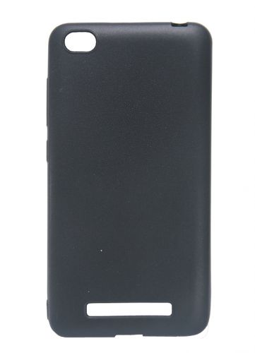 Чехол-накладка для XIAOMI Redmi 4A FASHION TPU матовый б/отв черный оптом, в розницу Центр Компаньон