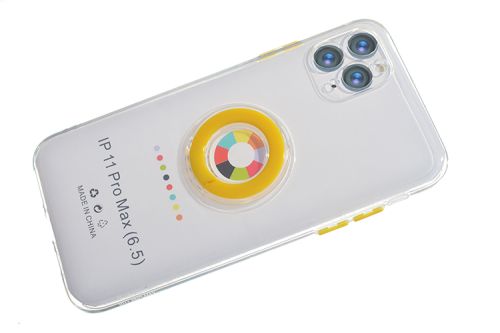 Чехол-накладка для iPhone 11 Pro Max NEW RING TPU желтый оптом, в розницу Центр Компаньон фото 3