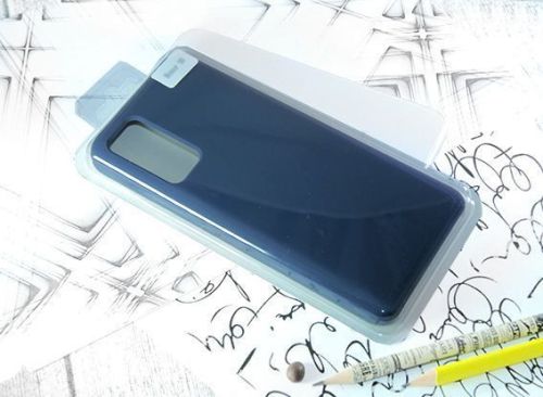 Чехол-накладка для Samsung G985 S20 Plus SILICONE CASE темно-синий оптом, в розницу Центр Компаньон