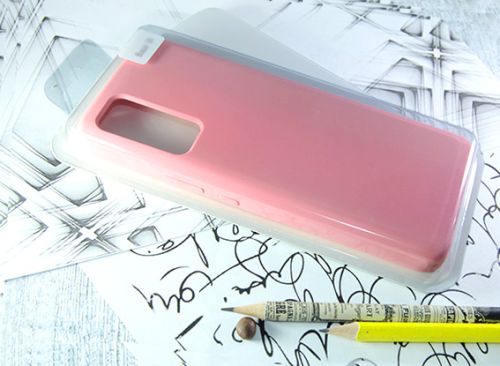Чехол-накладка для Samsung G985 S20 Plus SILICONE CASE розовый оптом, в розницу Центр Компаньон