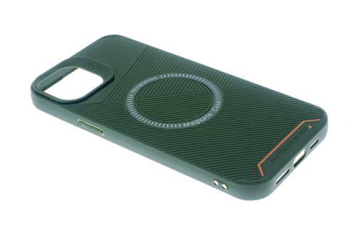Чехол-накладка для iPhone 15 Plus GEAR4 TPU поддержка MagSafe коробка зеленый оптом, в розницу Центр Компаньон фото 2