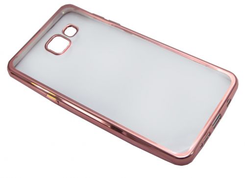Чехол-накладка для Samsung A510F A5 РАМКА TPU розовое золото  - фото фото 3