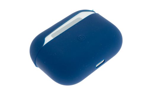 Чехол для наушников Airpods Pro Silicone без карабина синий оптом, в розницу Центр Компаньон фото 2