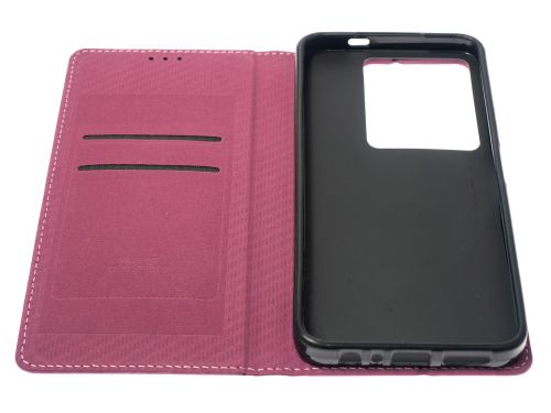 Чехол-книжка для Infinix Note 30i VEGLAS RICH бордовый - фото фото 3
