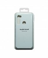 Чехол-накладка для XIAOMI Redmi Note 8 SILICONE CASE белый (9) - фото