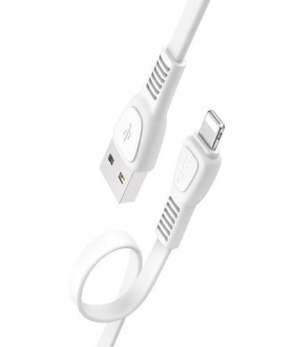Кабель USB Lightning 8Pin HOCO X40 Noah 2.4A 1.0м белый - фото фото 3