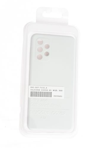 Чехол-накладка для Samsung A325F A32 SILICONE CASE NL OP закрытый белый (9) - оптовая продажа фото 4 Чехол-накладка для Samsung A325F A32 SILICONE CASE NL OP закрытый белый (9) - фото фото 4