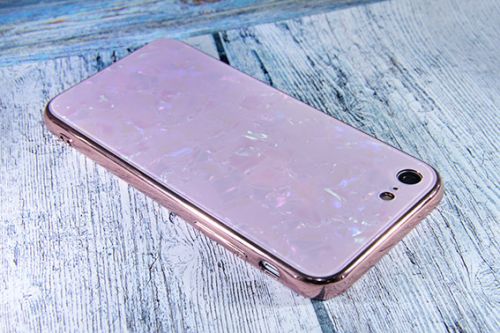 Чехол-накладка для iPhone 6/6S SPANGLES GLASS TPU розовый																														 оптом, в розницу Центр Компаньон