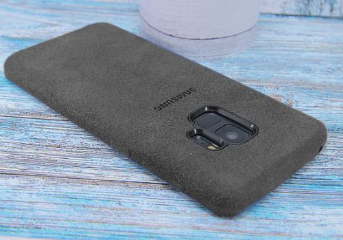 Чехол-накладка для Samsung G960F S9 ALCANTARA CASE черный оптом, в розницу Центр Компаньон фото 3